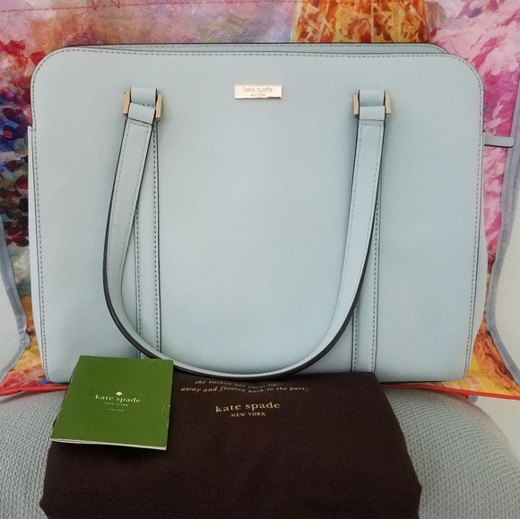 kate spade Handbags - Kate Spade Newbury Lane Loden Light Blue Handbag